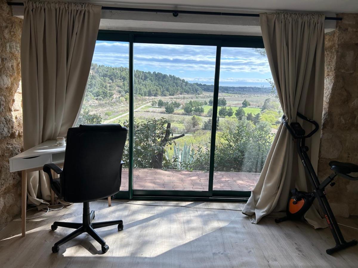 Grand T2 Bis Avec Terrasse Et Vue Apartment Portel-des-Corbieres Exterior photo